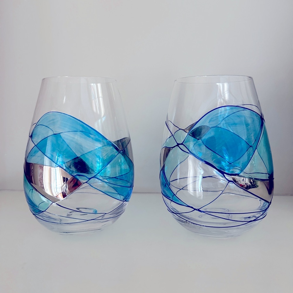 Antoni Barcelona Stemless Wine Glasses (2)